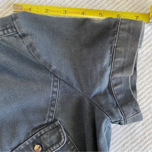 Apt. 9 Chambray Shirtdress with Buckle Belt Size 4 - Picture 15 of 15